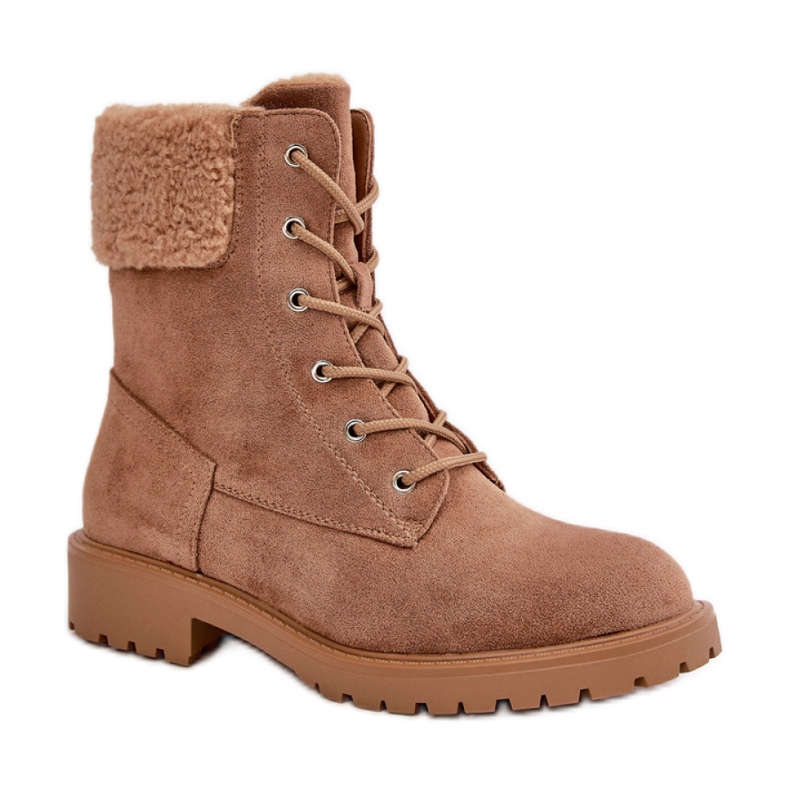 Workers Model Mivael QT86 Brown - Step in style