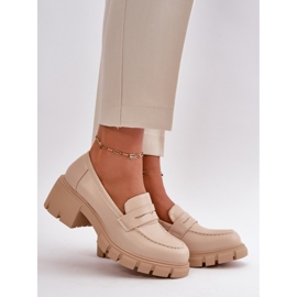 Shoes Model Menloa 68222 Beige - Step in style Shoes Model Menloa 68222 Beige - Step in style