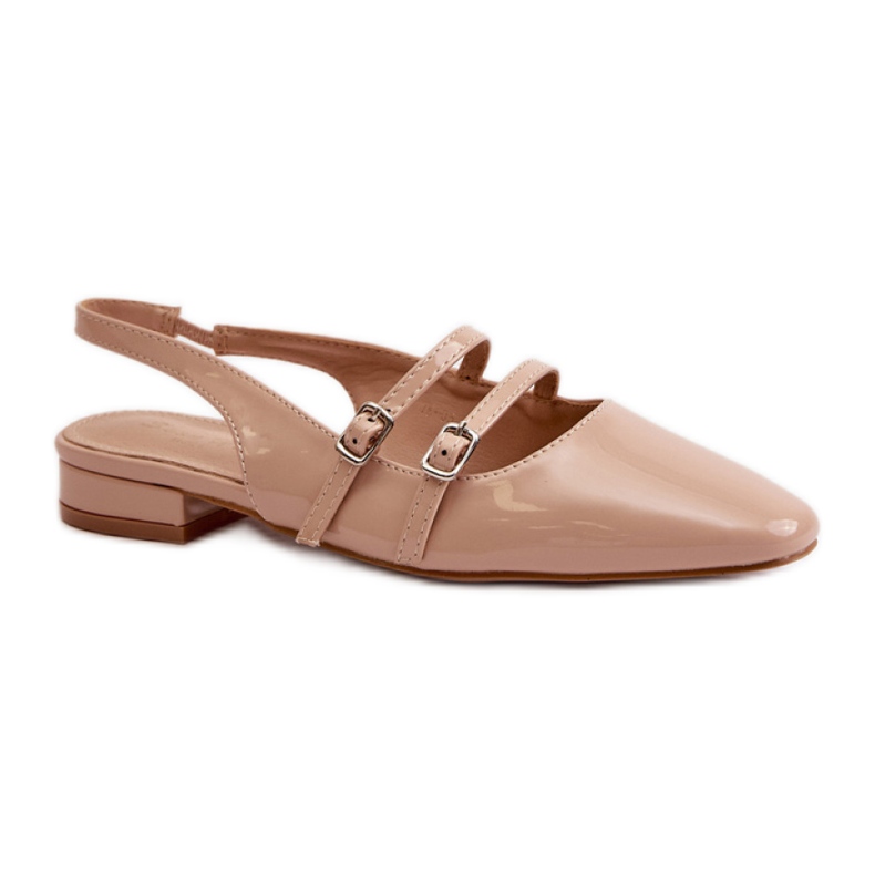 Ballet flats Model Bialettia YK-05 Beige - Step in style