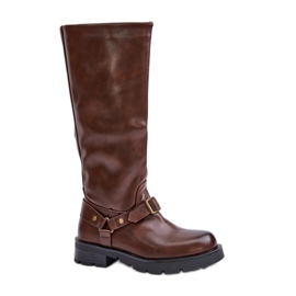 Boots Model Tialethe CLS-330 Brown - Step in style Boots Model Tialethe CLS-330 Brown - Step in style