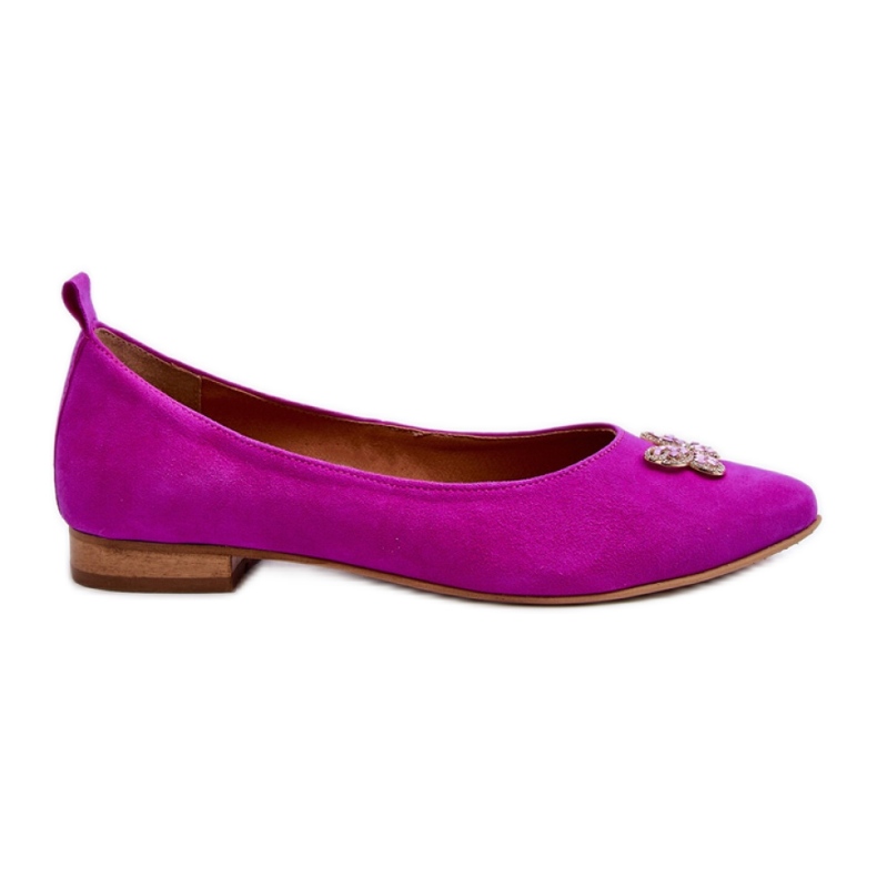 Ballet flats Model Zazoo 2887/067 Fuchsia - Step in style pink