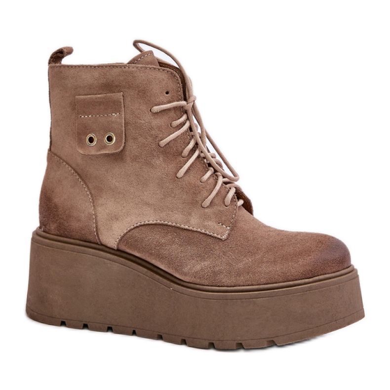 Boots Model Zazoo 60499 Beige - Step in style