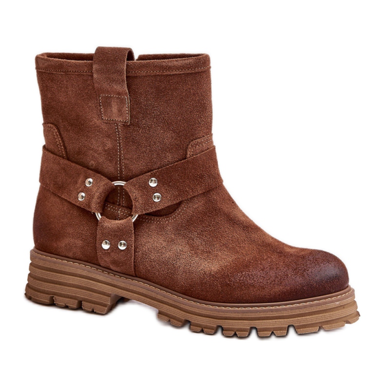 Boots Model Lewski 3610 Brown Suede - Step in style