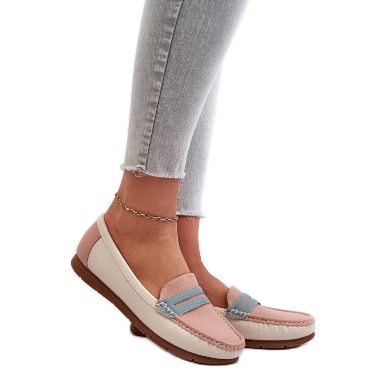 Moccasins Model Vikitara 833957 Pink - Step in style