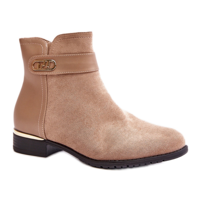 Boots Model Ravasira K-99213 Beige - Step in style