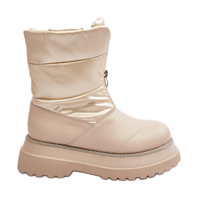 Snow boots Model Goe MM2N4079 Beige - Step in style