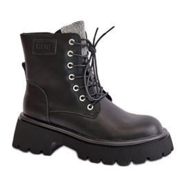 Workers Model Goe OO2N4125 Black - Step in style Workers Model Goe OO2N4125 Black - Step in style