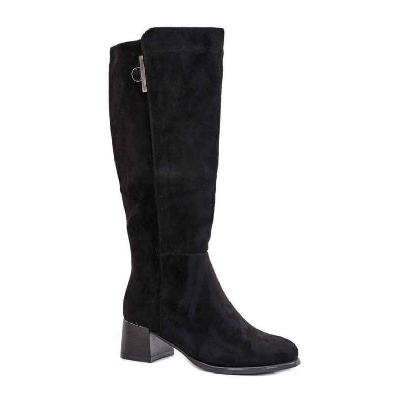 Boots Model Izanae RMR2481-3 Black Suede - Step in style