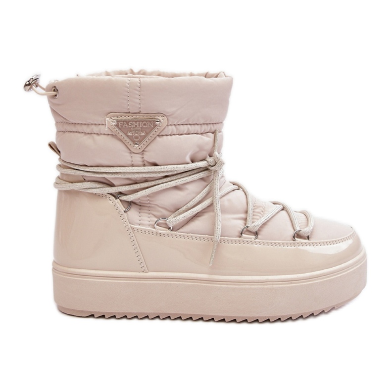 Snow boots Model Fleure NB606 Beige - Step in style