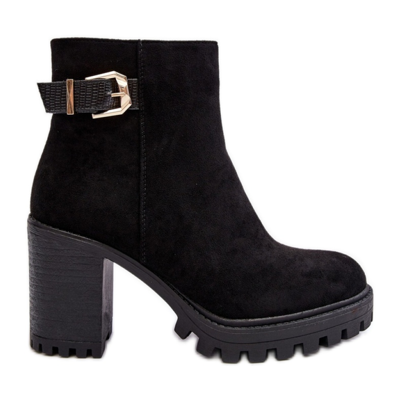 Boots Model Menoria DA108P Black - Step in style
