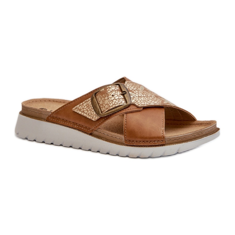 Sandal Flip-flops Model Inblu CN000032 Camel - Step in style brown