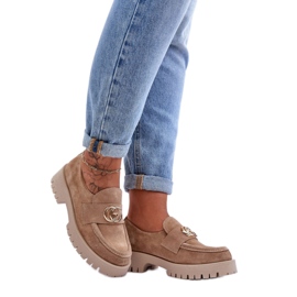 Shoes Model Rosefalls 20153 Beige Suede - Step in style