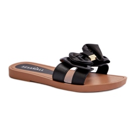 Sandal Flip-flops Model Rivarina 491-02 Black - Step in style