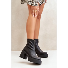 Boots Model Vinceza 66715 Black - Step in style