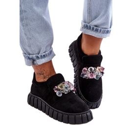 Sports Shoes Model Desire NB615 Black Suede - Step in style