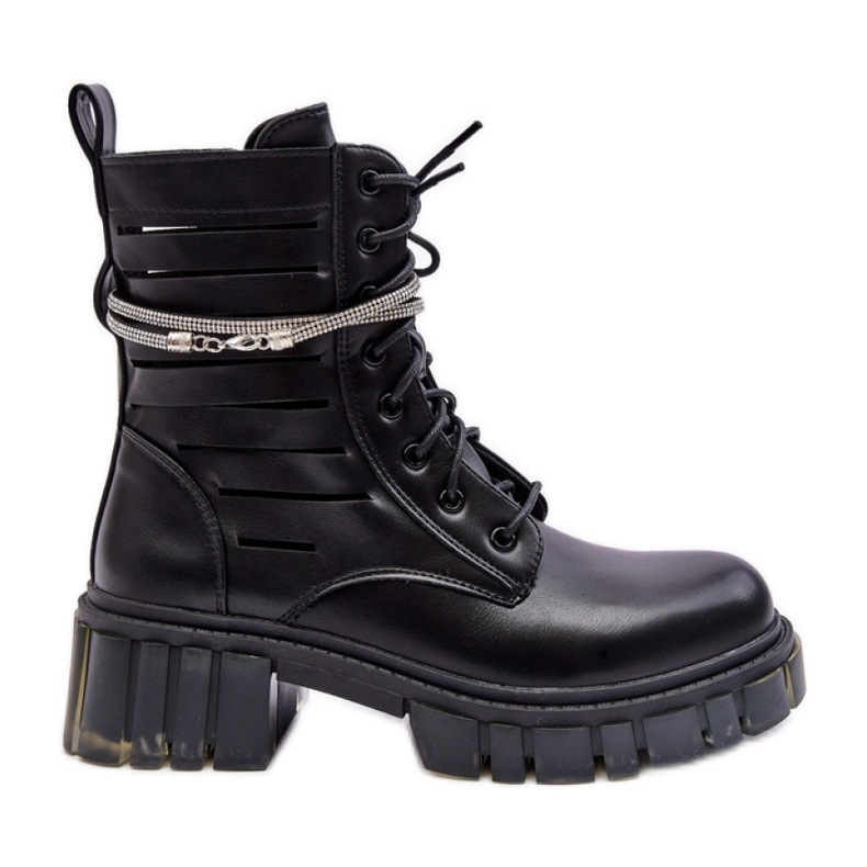 Workery boots Model Rocky D8109 Black - Step in style