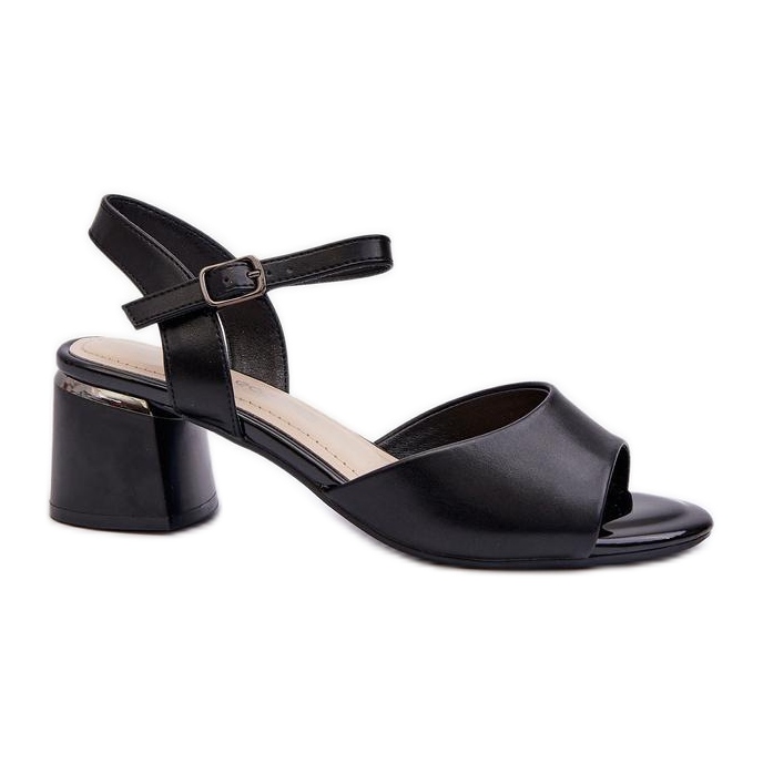 Sandals Model Sergio Leone SK876 Black - Step in style