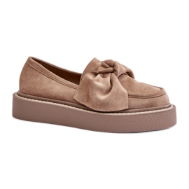 Moccasins Model Naivine JH372 Beige - Step in style