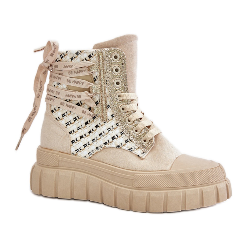 Sneakers Model Kernia EV-335 Light Beige - Step in style