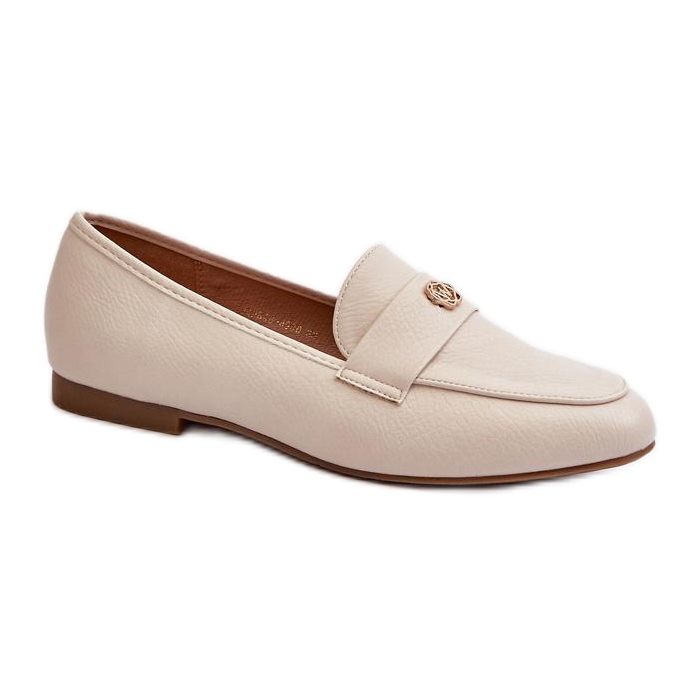 Moccasins Model Sylvaine 24PB98-6990 Beige - Step in style