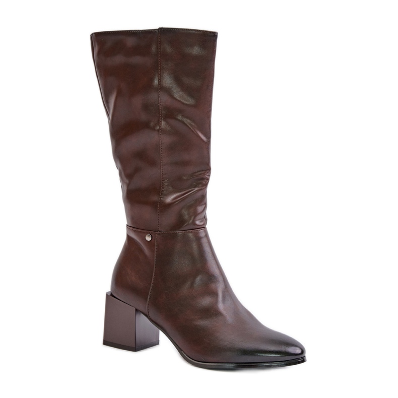 Boots Model Ellithira ASA217-2 Brown - Step in style