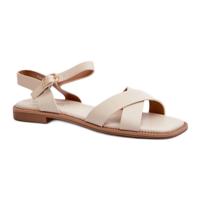 Sandals Model S.Barski KV27-003 Beige - Step in style