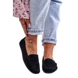 Moccasins Model Lenvie FT245 Black - Step in style