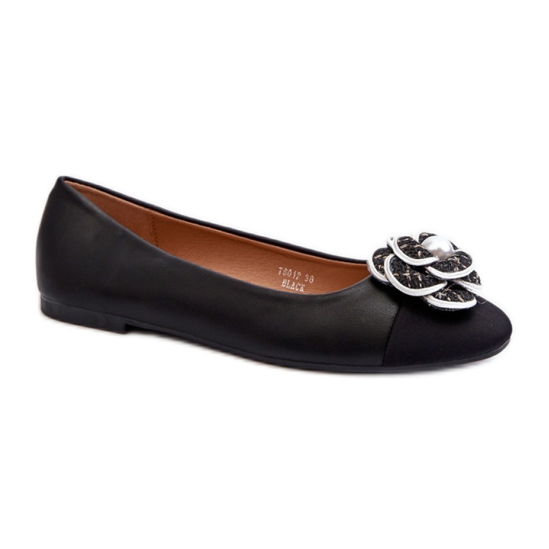 Ballet flats Model Divinella T601P Black - Step in style