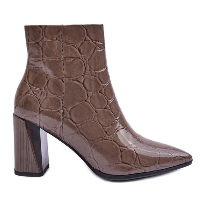 Boots Model S.Barski MR870-58 Dark Beige - Step in style