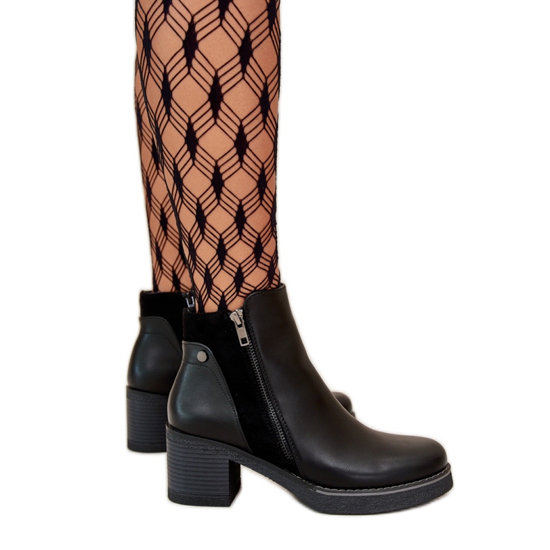 Boots Model Revianna KE209P Black - Step in style