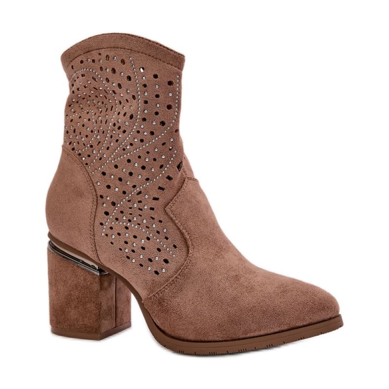 Boots Model S.Barski HY42-029 Brown - Step in style