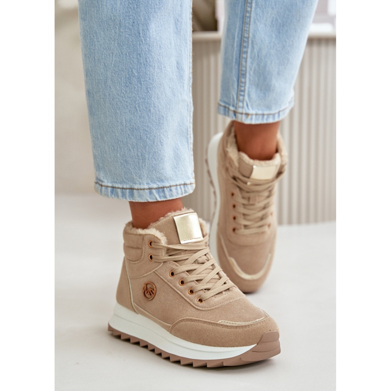 Sports Shoes Model Ariatte TL288-63 Khaki - Step in style beige