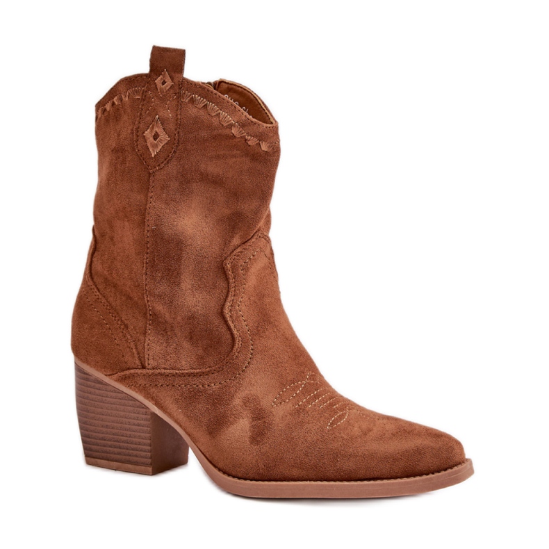 Boots Model Narinae CHC359 Camel - Step in style brown