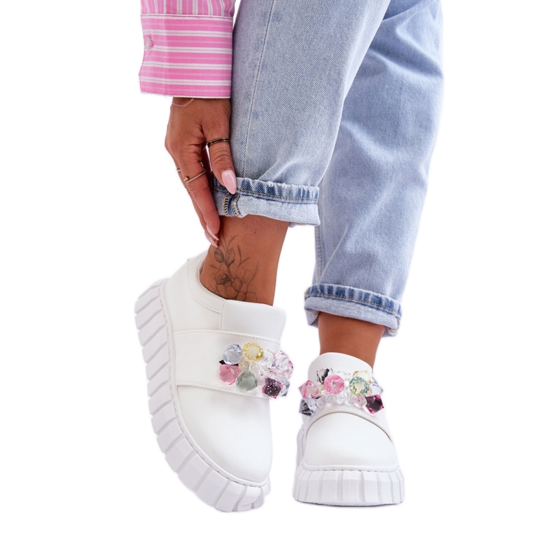 Sports Shoes Model Desire NB615 White - Step in style