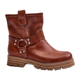 Boots Model Lewski 3610 Brown Leather - Step in style