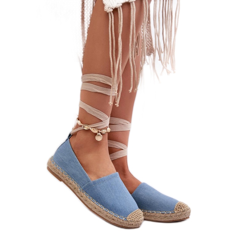 Espadrilles Model Ismanne B-727 Blue - Step in style