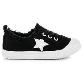 L&H Sneakers with an asterisk black