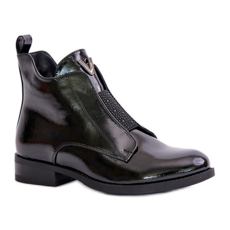 Model S.Barski HY42-120 Black boots - Step in style