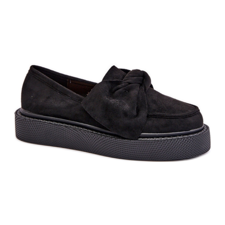 Moccasins Model Naivine JH372 Black - Step in style
