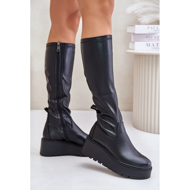 Boots Model Vinceza 58342 Black - Step in style