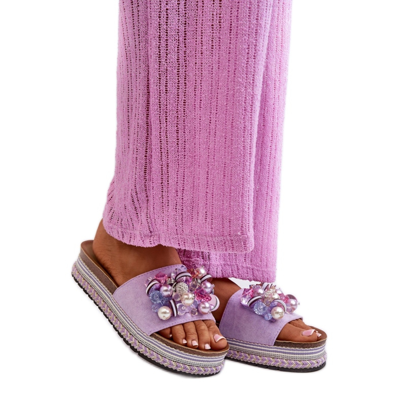 Sandal Flip-flops Model S.Barski HY077 Violet - Step in style