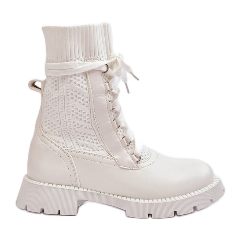 Boots Model Gentiana 8573A White - Step in style