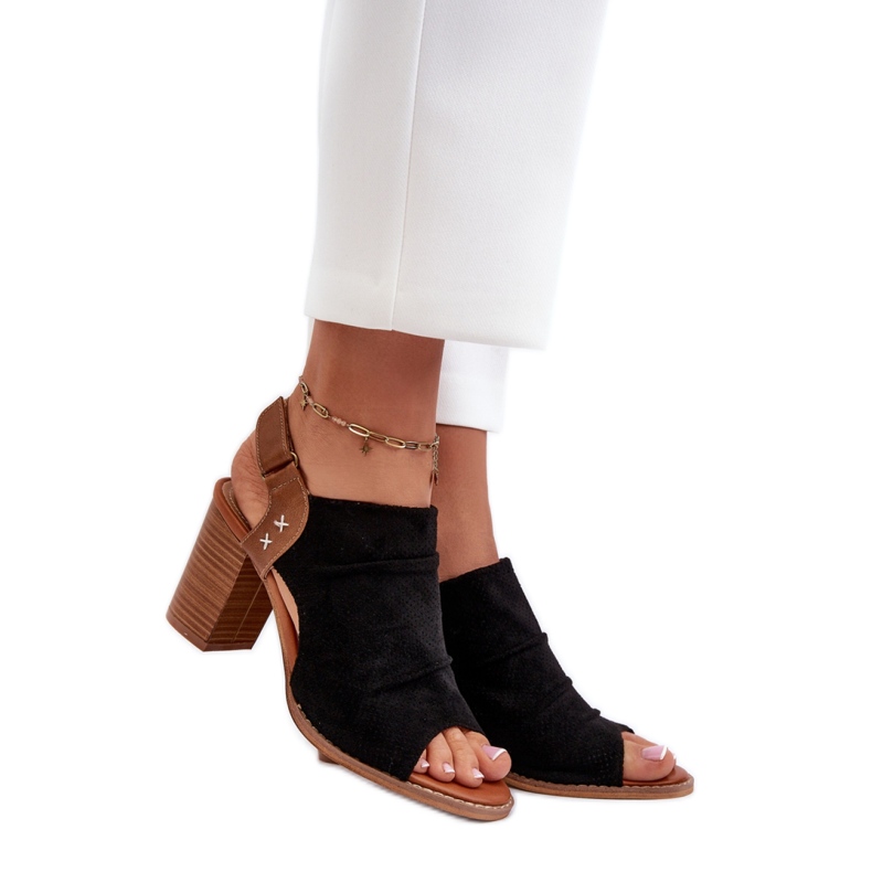 Sandals Model Rosca 24SD35-7184 Black - Step in style