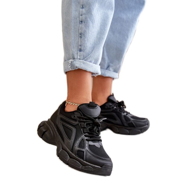 Sports Shoes Model Timoci Y3801 Black - Step in style