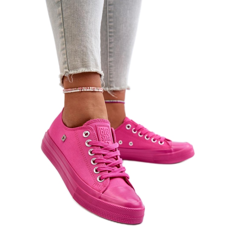 Sneakers Model Big Star NN274290 Fuchsia - Step in style pink