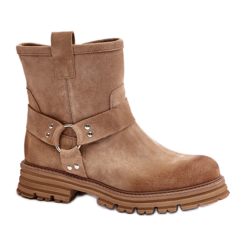 Boots Model Lewski 3610 Beige Suede - Step in style
