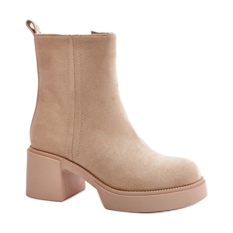 Boots Model Meriluna YK39P Light Beige - Step in style
