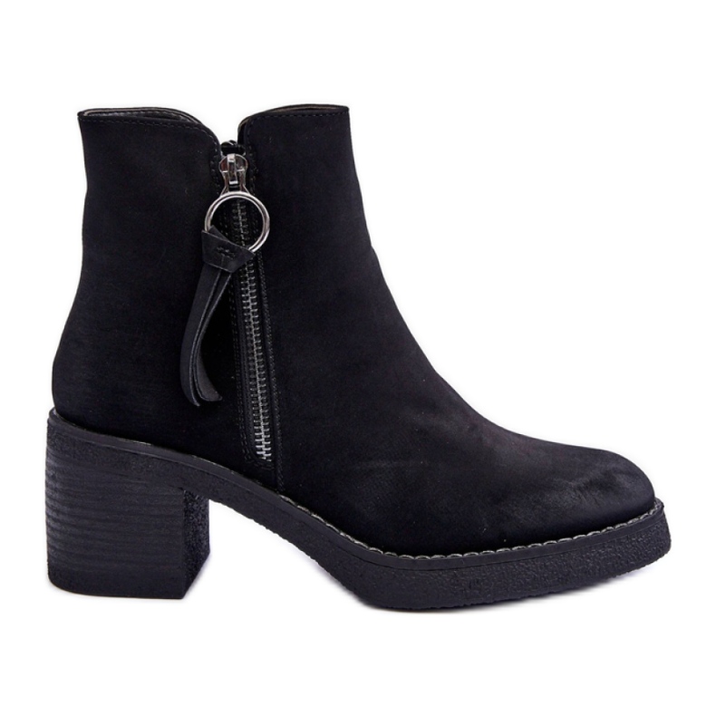 Boots Model Limoso M706 Black Suede - Step in style