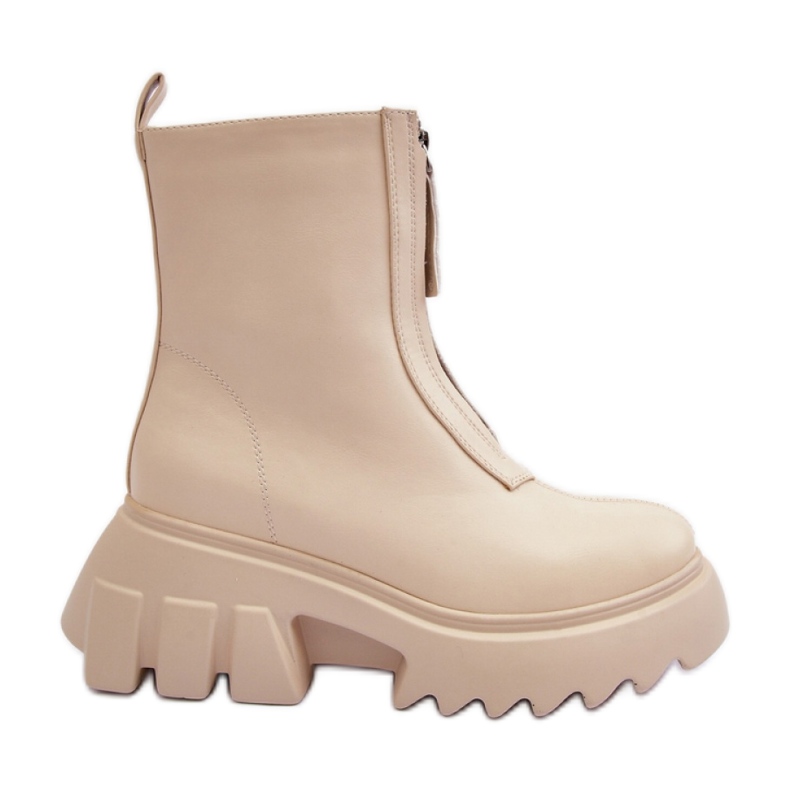 Boots Model Kusma JJ52P Beige - Step in style