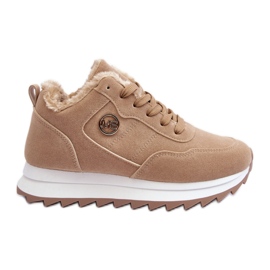 Sports Shoes Model Adite TL233-63 Dark Beige - Step in style